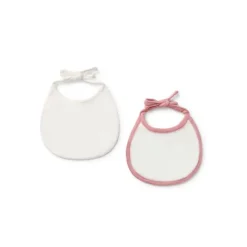 Set de baberos de bebé Geome rosa^TOUS Clearance