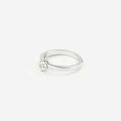 Solitario de oro blanco con diamante ATELIER UNIQUE PIECES^TOUS Online