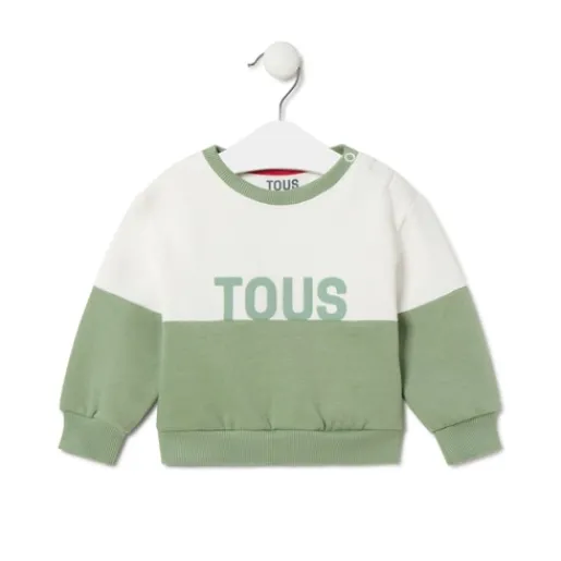 Sudadera logo Casual verde^TOUS Discount