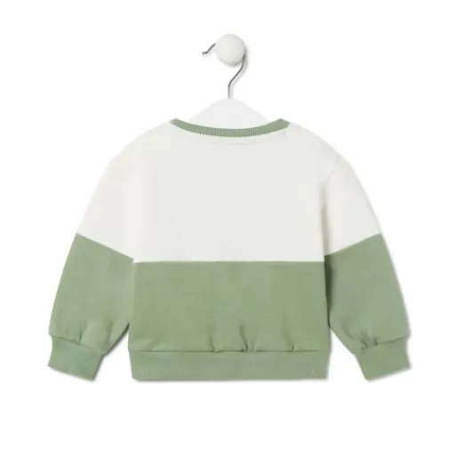 Sudadera logo Casual verde^TOUS Discount