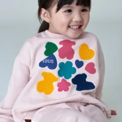 Sudadera osos,corazones y flores Casual rosa^TOUS Outlet