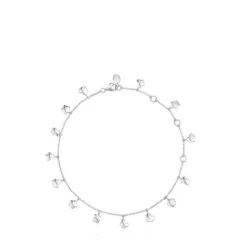 Tobillera de plata motivos Bold Motif^TOUS