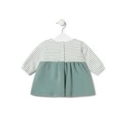 Vestido de bebé niña Classic verde^TOUS