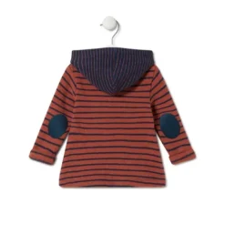 Vestido de niña con capucha Blue azul marino^TOUS